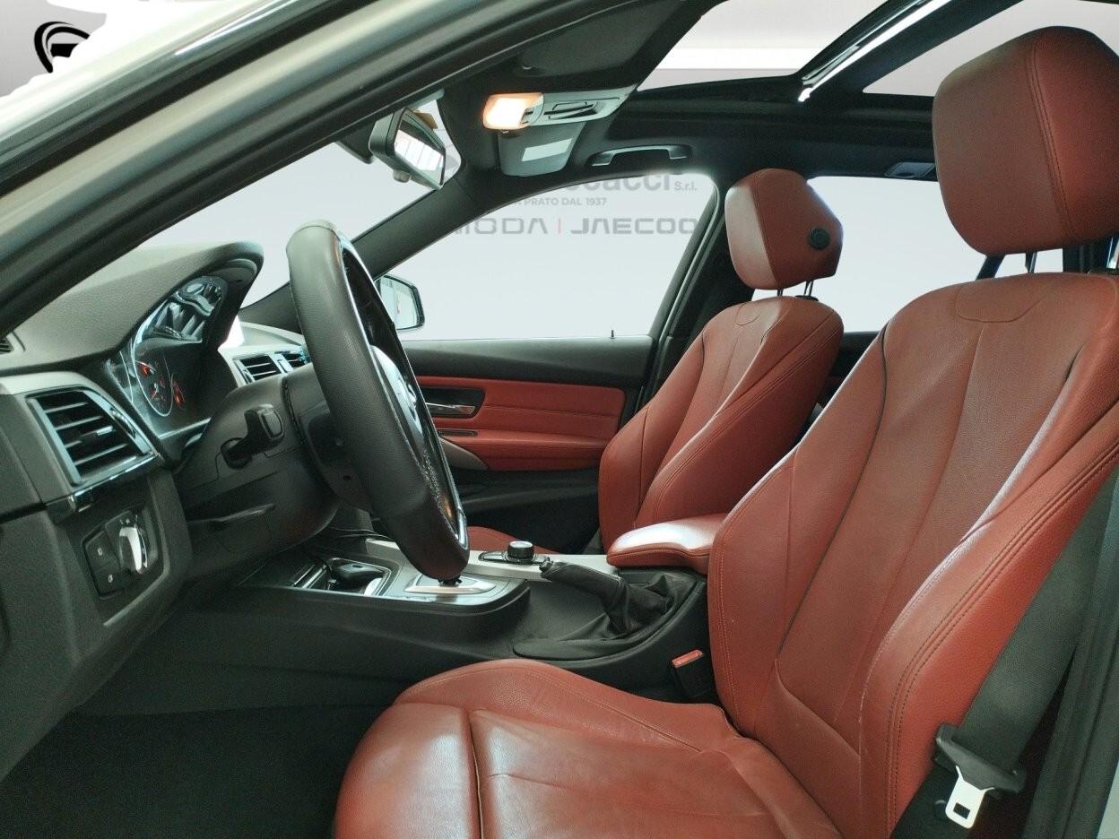 BMW 320 d xdrive Msport * TETTO APRIB. * PELLE ROSSA *