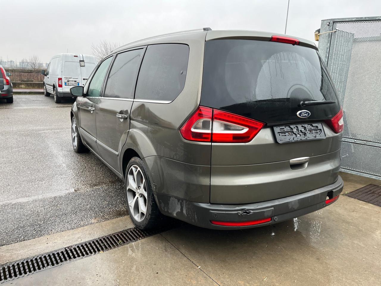 Ford Galaxy 2.0 TDCi 163 CV DPF Titanium 7 POSTI AUTOMATICO TETTO PANORAMICO, INTERNI IN PELLE