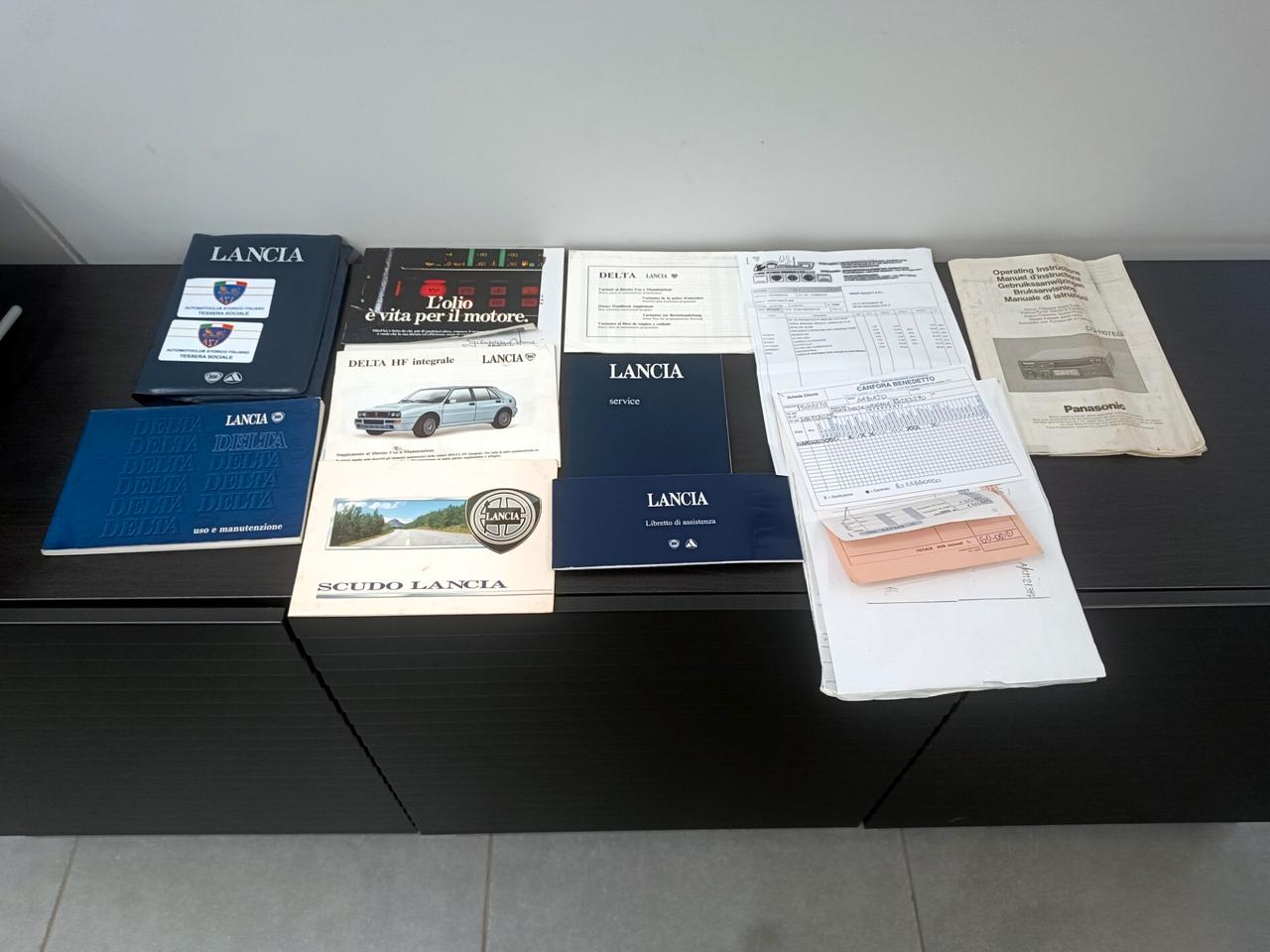 Lancia Delta 2.0i.e. turbo 16V HF integrale 1 Proprietario Km Documentati