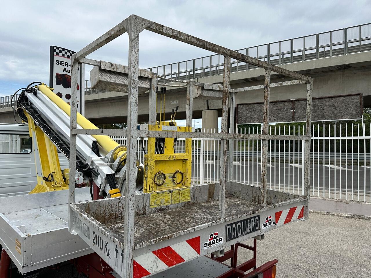 Fiat Daily 35.8 Piattaforma aerea SOLO 12 MILA KM