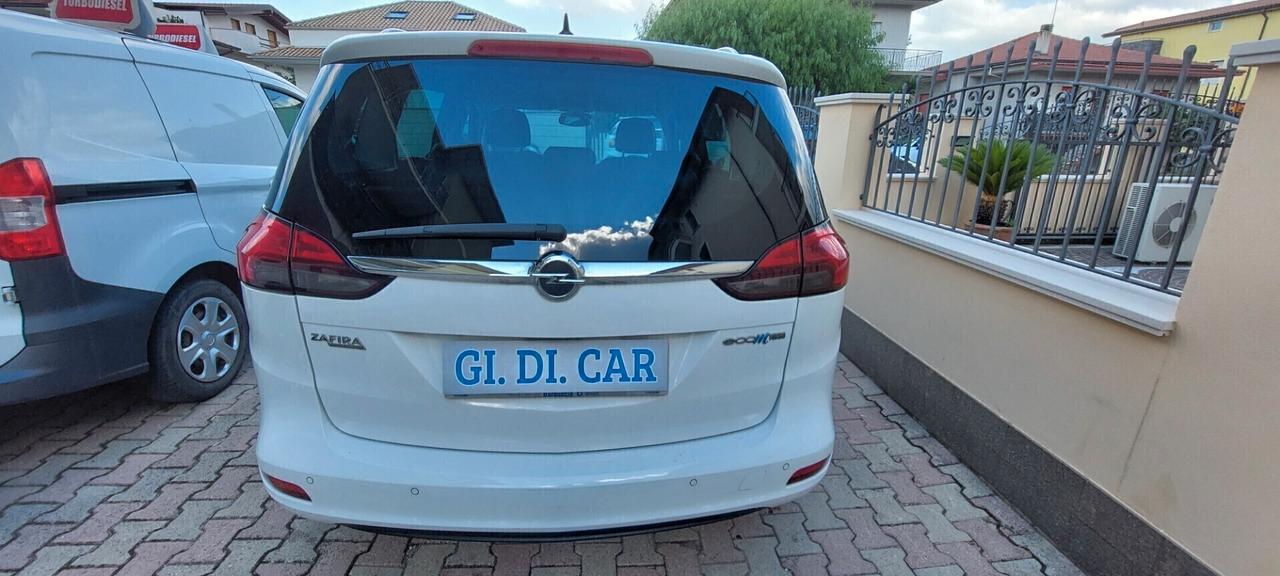ZAFIRA 7 POSTI 1,6 METANO DI SERIE 150 CV COSMO NAVIGATORE SENSORI TELEFONO CRUISE CONTROL