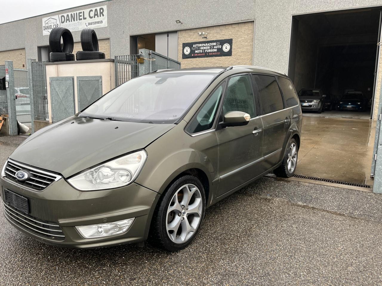 Ford Galaxy 2.0 TDCi 163 CV DPF Titanium 7 POSTI AUTOMATICO TETTO PANORAMICO, INTERNI IN PELLE