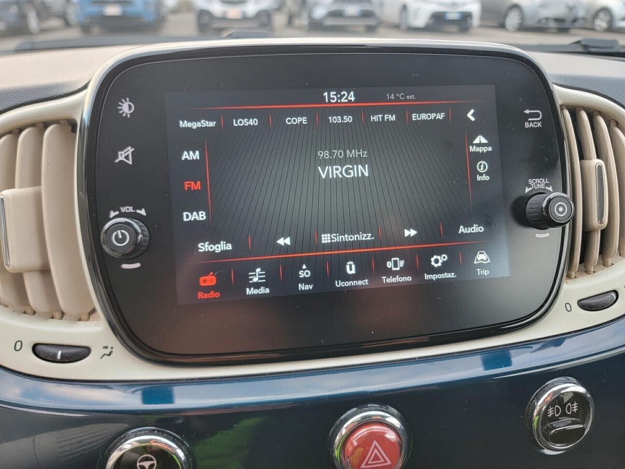 Fiat 500 1.0 Hybrid EURO 6 ANNO 2023 PERMUTE GARANZIA