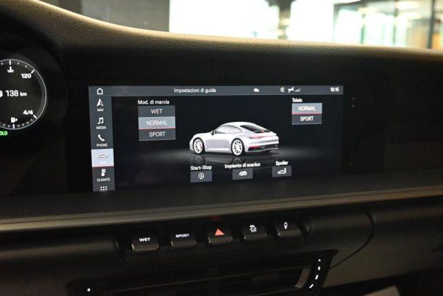 PORSCHE 992 911 TETTO 21"PASM LED CAM NAVI PELLE CHRONO FULL!!