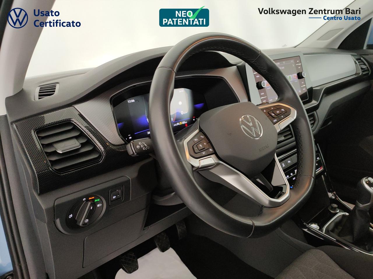 Volkswagen T-Cross 1.0 tsi life 95cv
