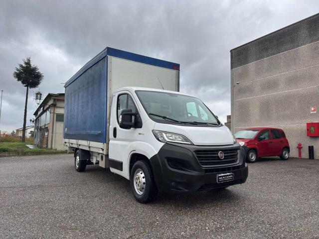 FIAT Ducato 35 2.3 MJT 140CV L4 CENTINATO+TELONE-CRUISE-NAVI-