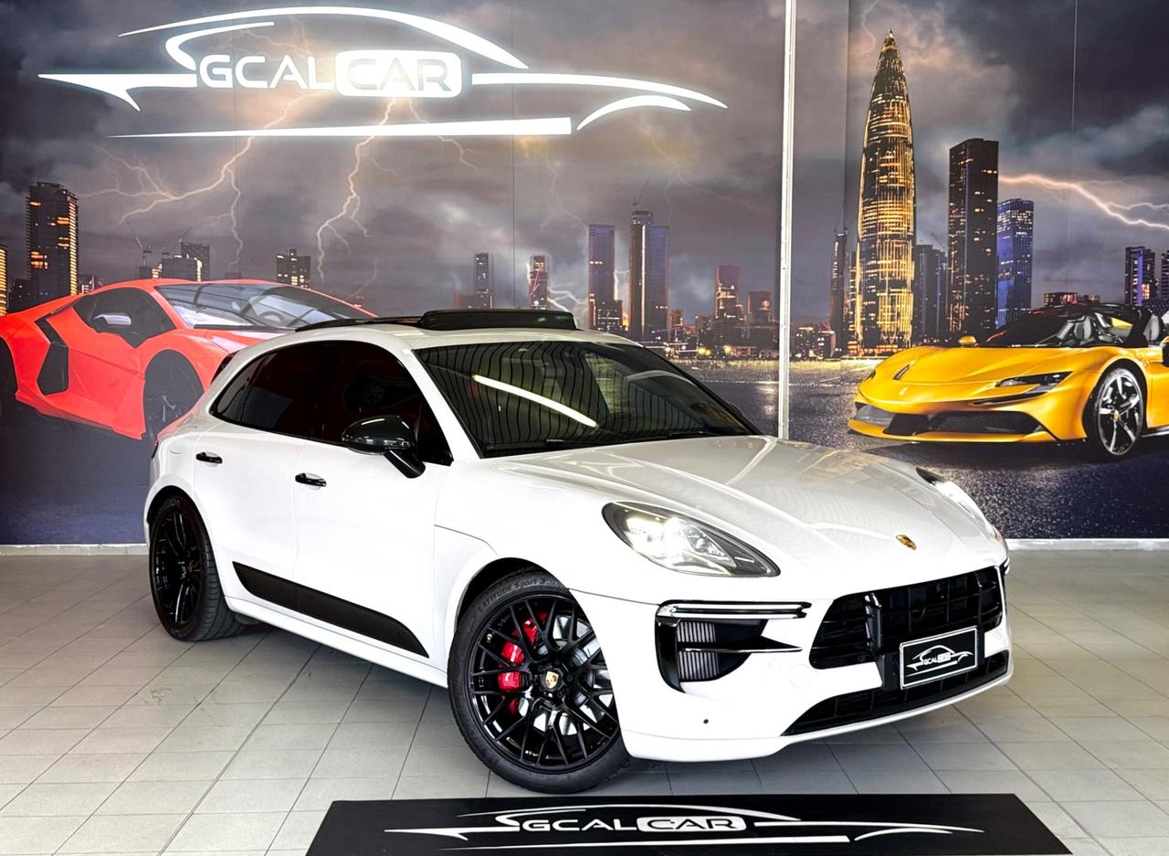 PORSCHE MACAN TURBO 441CV WRAP GRIGIO TETTO OK PERMUTE GARANZIA 2 ANNI