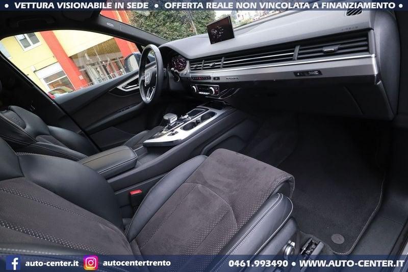 Audi Q7 50 TDI 3.0 quattro SLINE S-LINE 7POSTI GANCIO