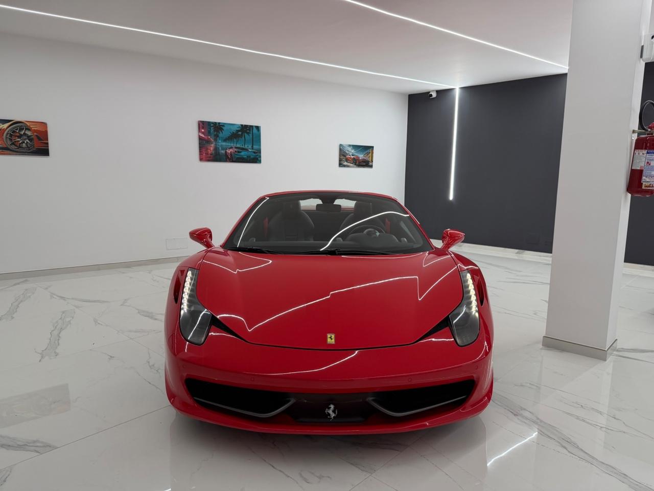 Ferrari 458 Spider Iva Esposta