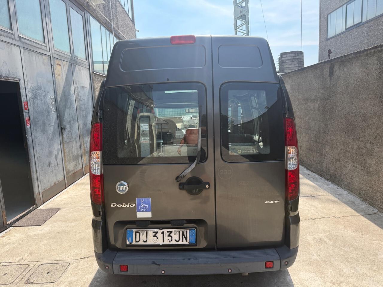 DOBLO TETTO ALTO 1.9JTM 120CV PEDANA DISABILI