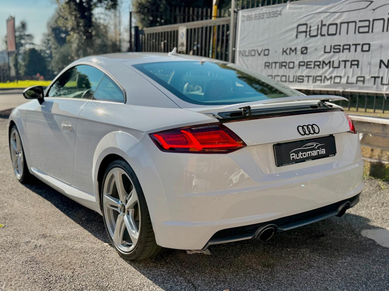 Audi TT Coupé 2.0 TFSI QUATTRO S-tronic S-line LED\PELLE\KMCERTIFICATI