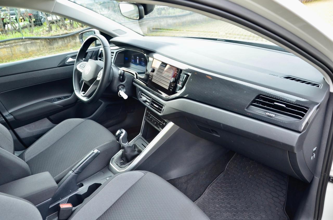 VOLKSWAGEN POLO 1.0 TSI LIFE 95cv, PREZZO REALE, UNICO UTILIZZATORE, UFF ITALIANA, FARI LED, APPLE ANDROID, EURO 6D, PERMUTE