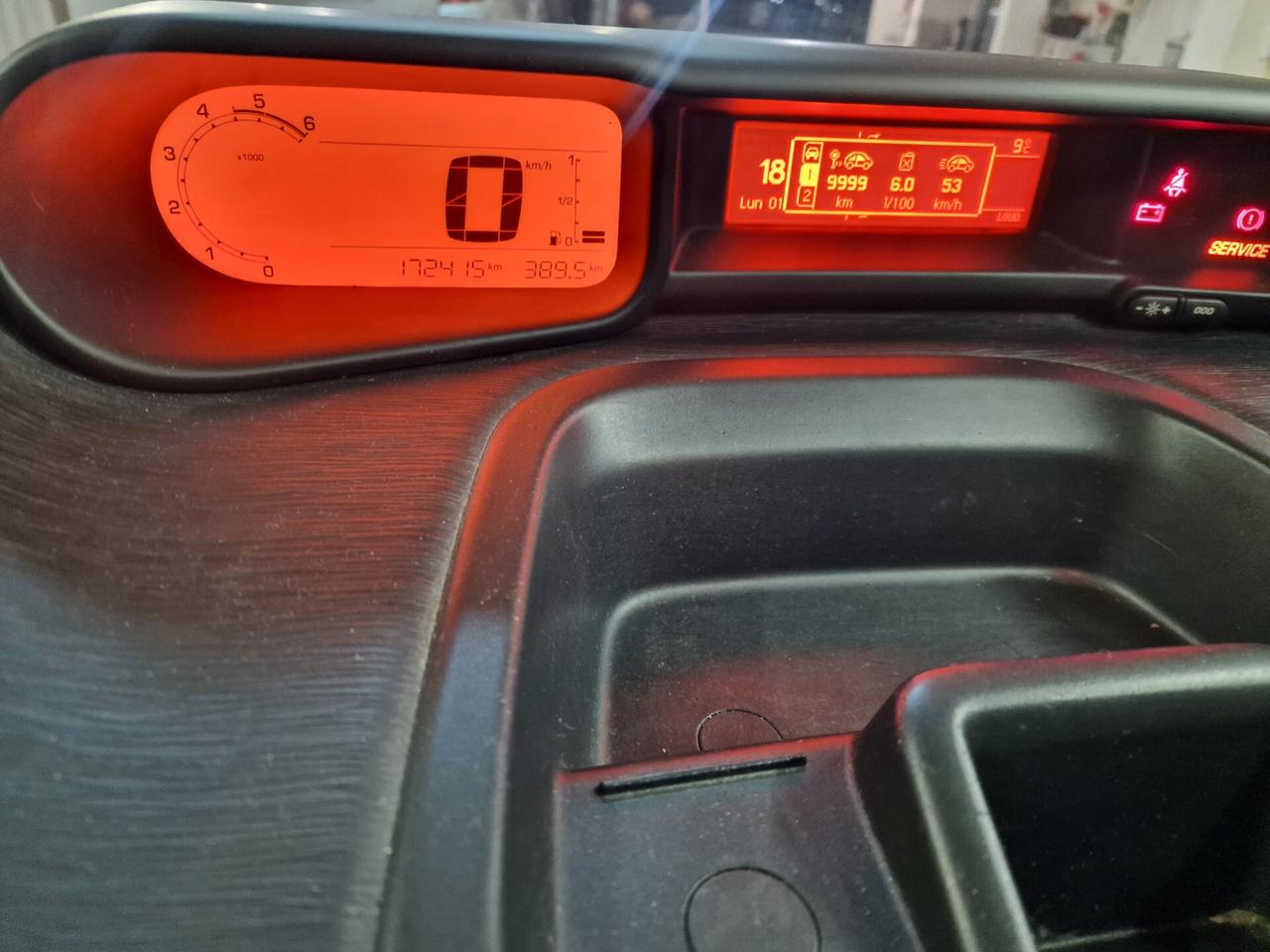 Citroen C3 Picasso 1.6 diesel, anno 2017, 172 mila chilometri