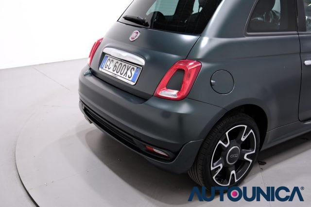 FIAT 500 1.2 DUALOGIC ROCKSTAR AUTOMATICA SPORT OPACA TETTO
