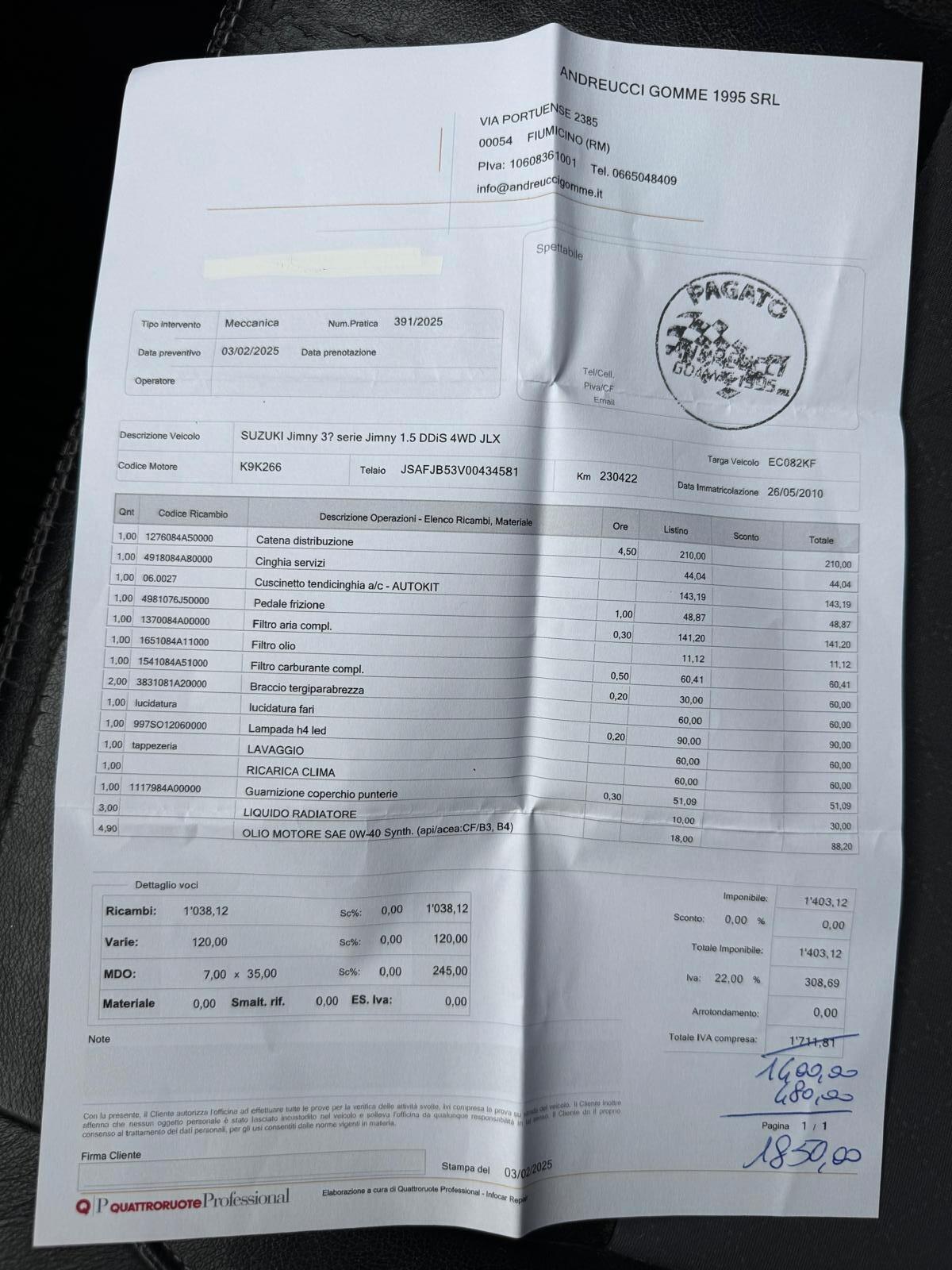 Suzuki Jimny 1.5 DDiS cat 4WD JLX