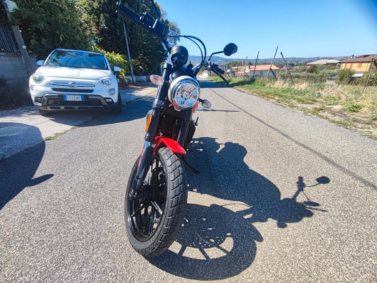 Ducati Scrambler icon red