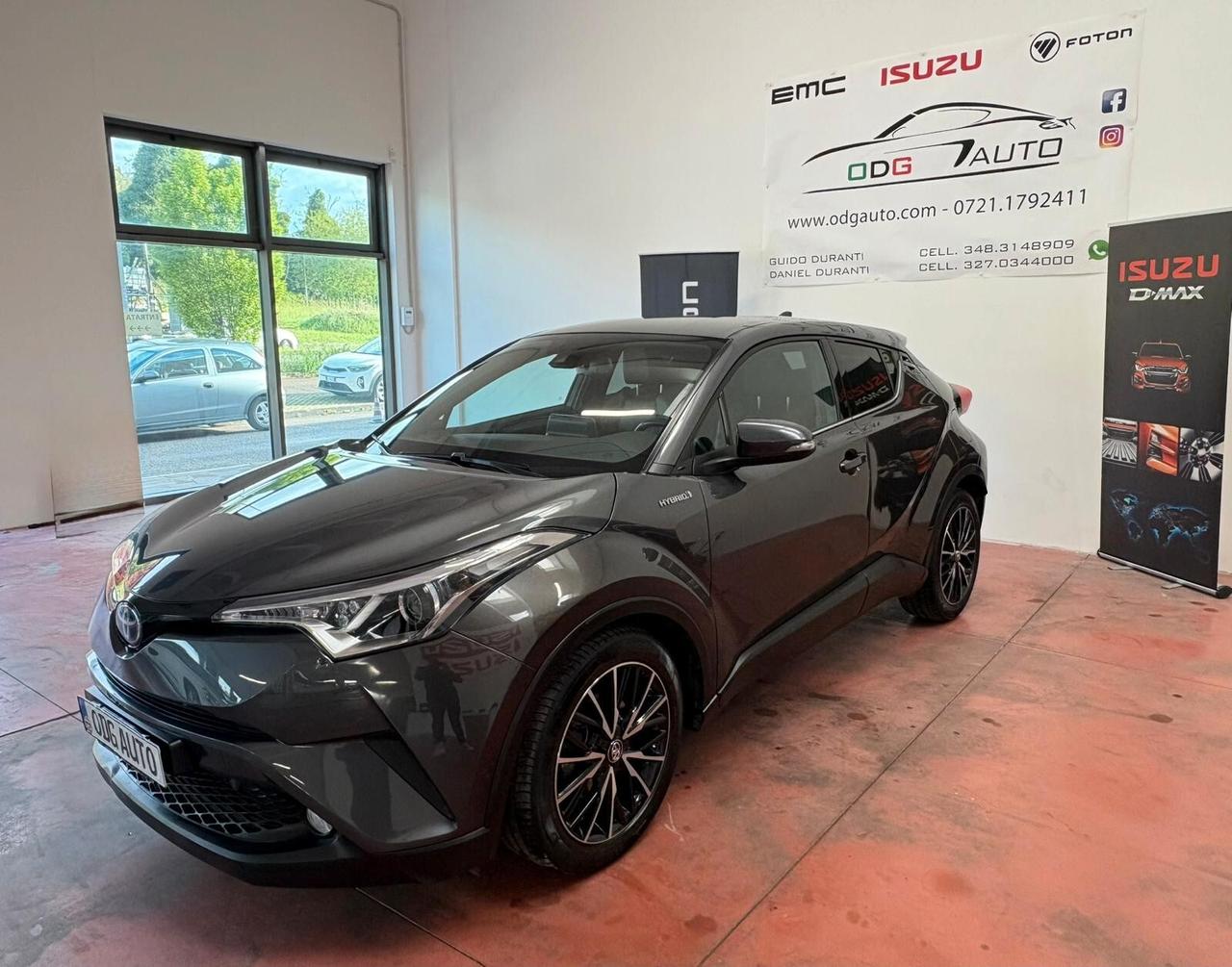 TOYOTA C-HR HYBRID benz. Elettrica 1.8 CV 98 Km 67 632 garanzia 12 mesi