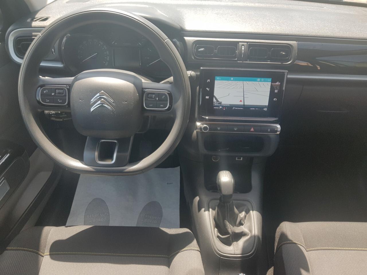 Citroen C3 1.2 83cv Navy Led Cruise Sensori
