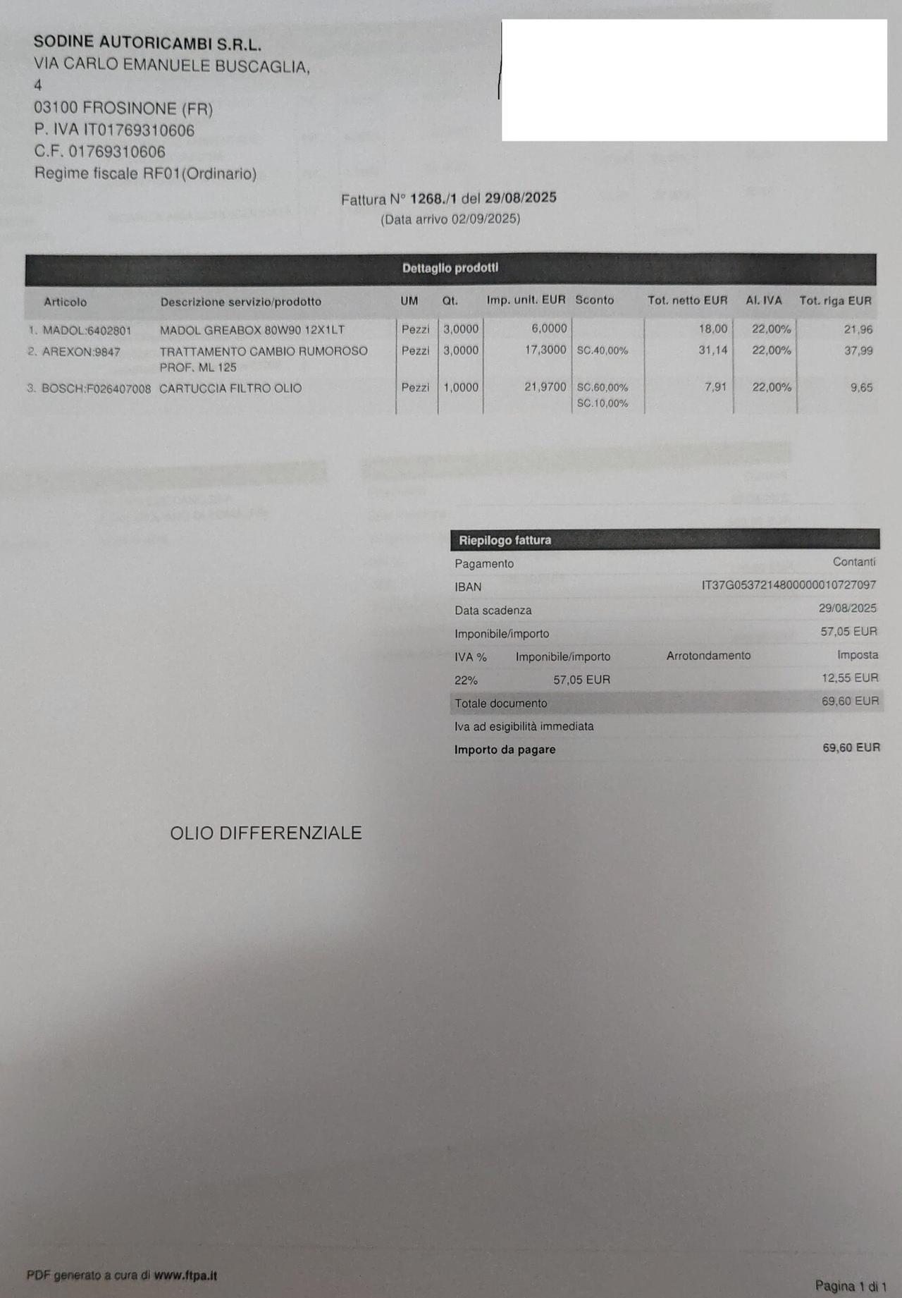 MERCEDES VITO 3.0 V6 204 CV – 9 POSTI AUTOMATICO