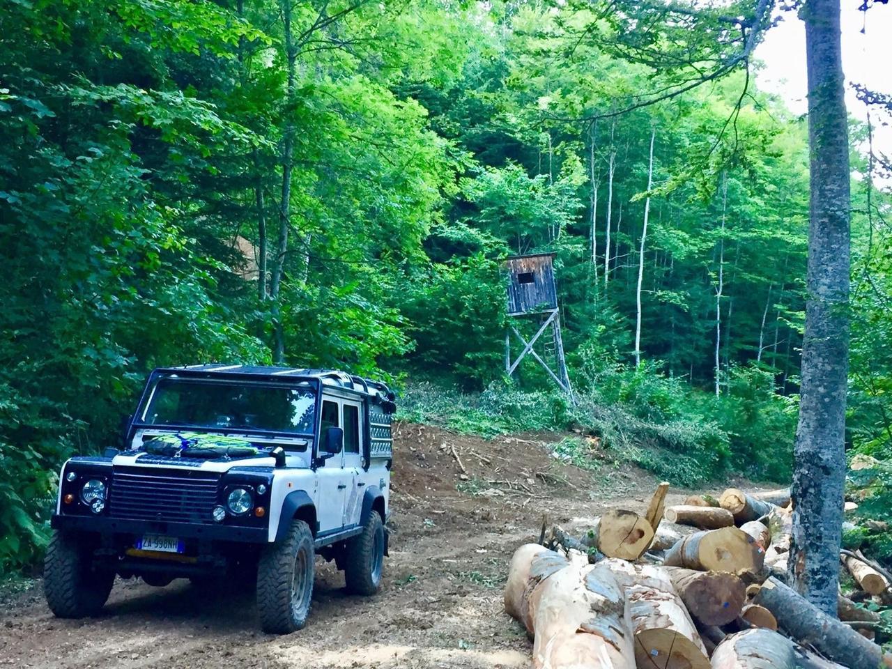 Land Rover Defender Allestita per Safari