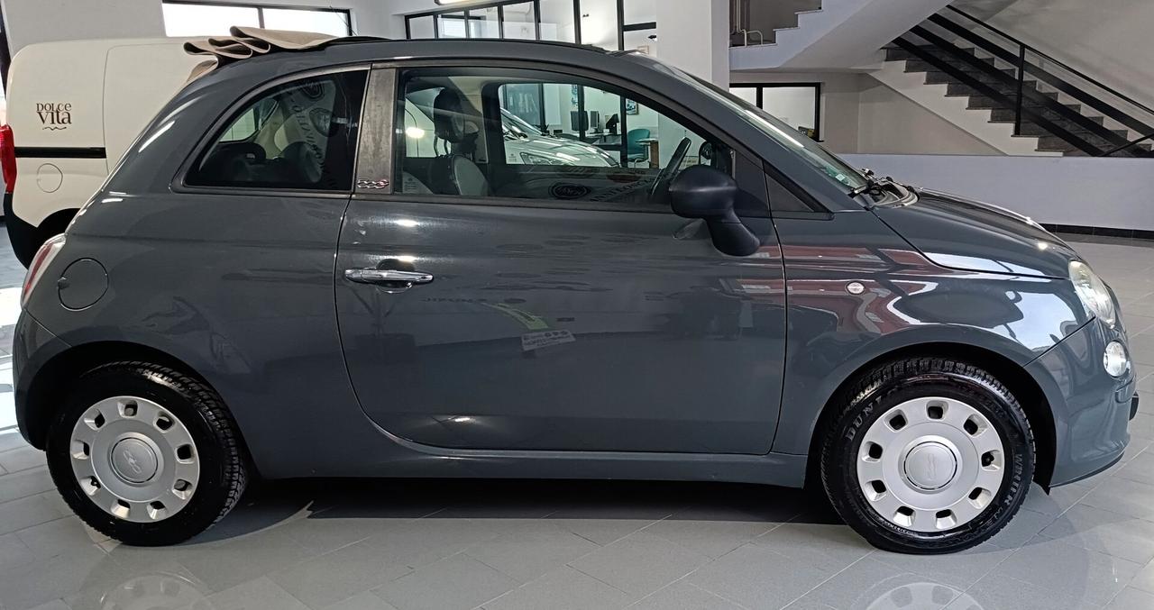 Fiat 500 C 1.2 Pop Cabriolet 2011 rara