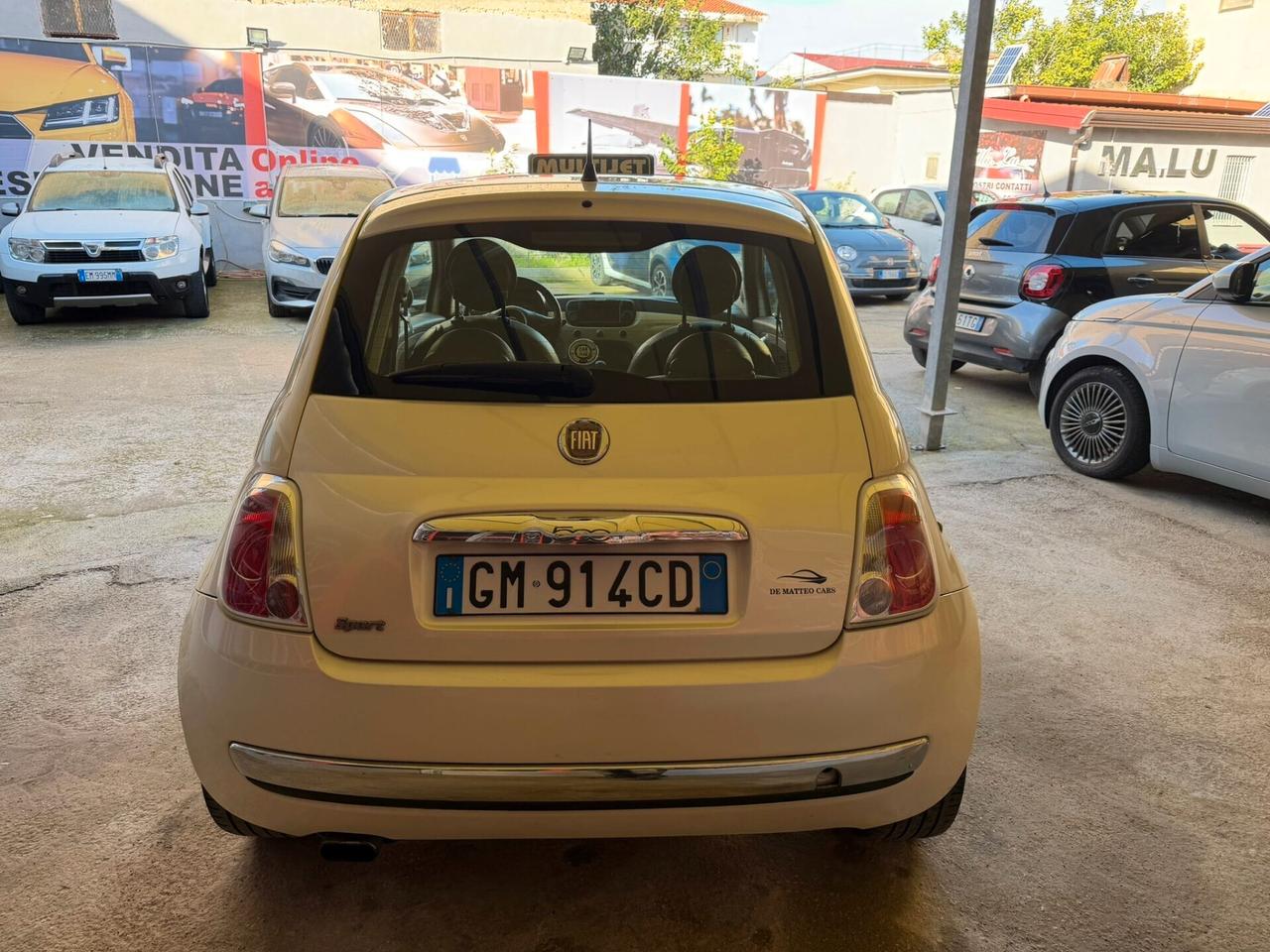 Fiat 500 1.3 diesel 12 mesi garanzia-2008