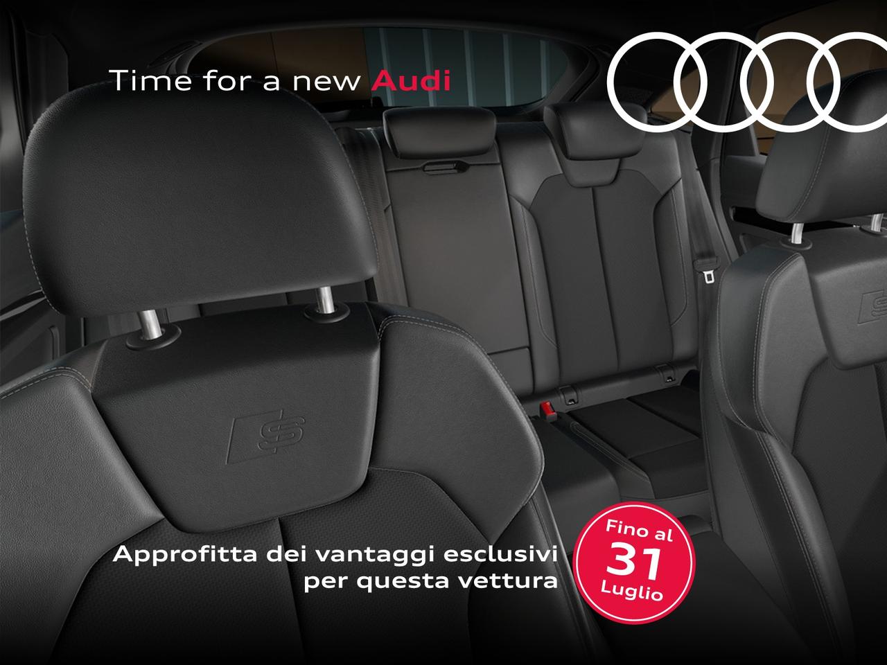 Audi Q5 sportback 40 2.0 tdi mhev 12v identity black quattro s-tronic