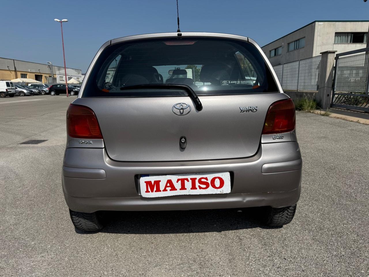 Toyota Yaris 1.4 tdi D-4D cat 5 porte Sol