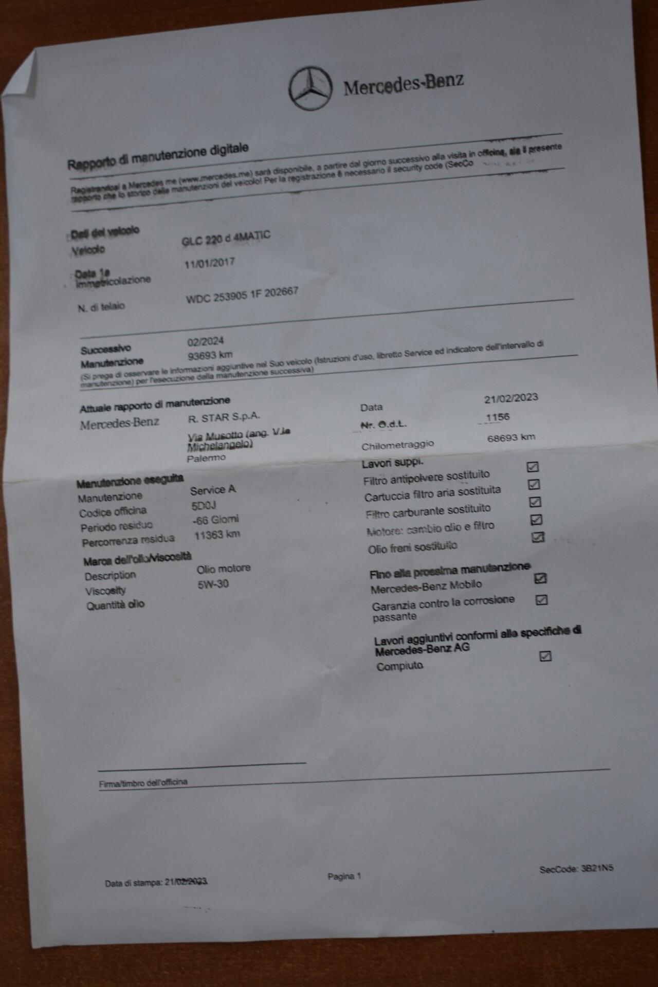 Mercedes-benz GLC 220 d 4Matic Premium