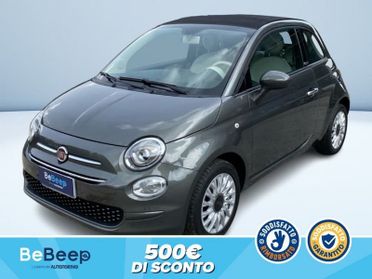 FIAT 500C 1.2 LOUNGE 69CV DUALOGIC MY18