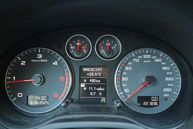 AUDI A3 SPB 1.6 TDI 105 CV CR Ambition