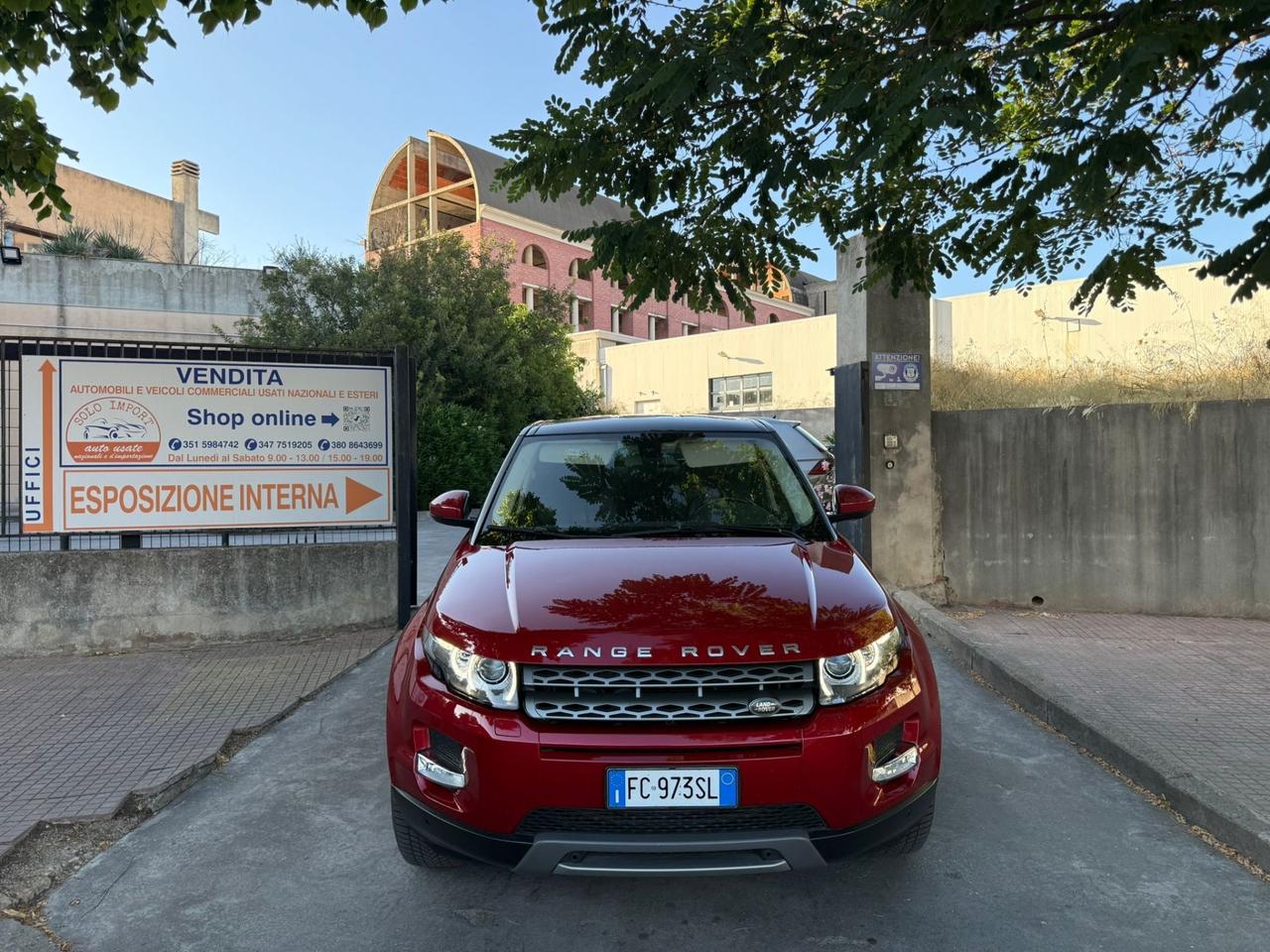 Range Rover km.86.000 Evoque 2.2 Sd4 5p. 4X4
