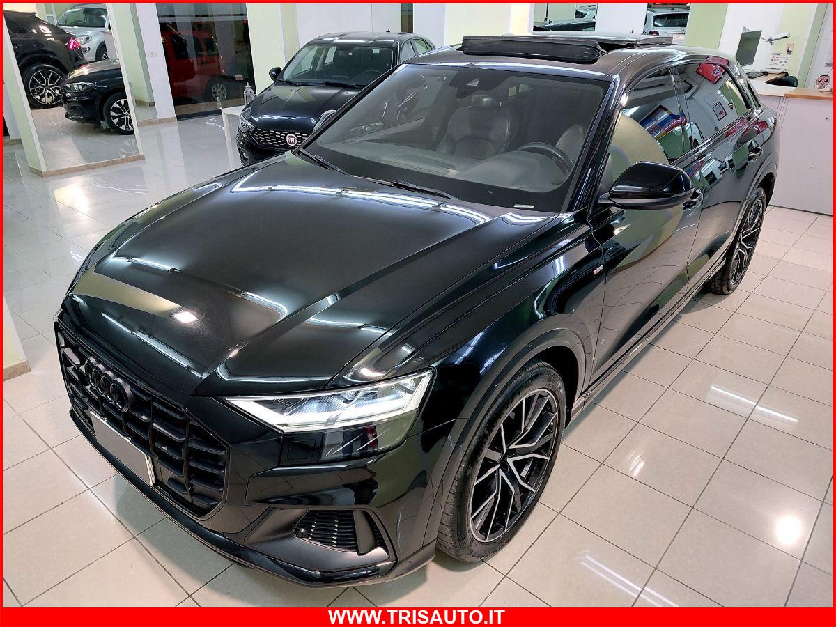 AUDI Q8 50 3.0 TDI Hybrid S-Line Identity Black IVATA (TETTO PANORAMICO APRIBILE)