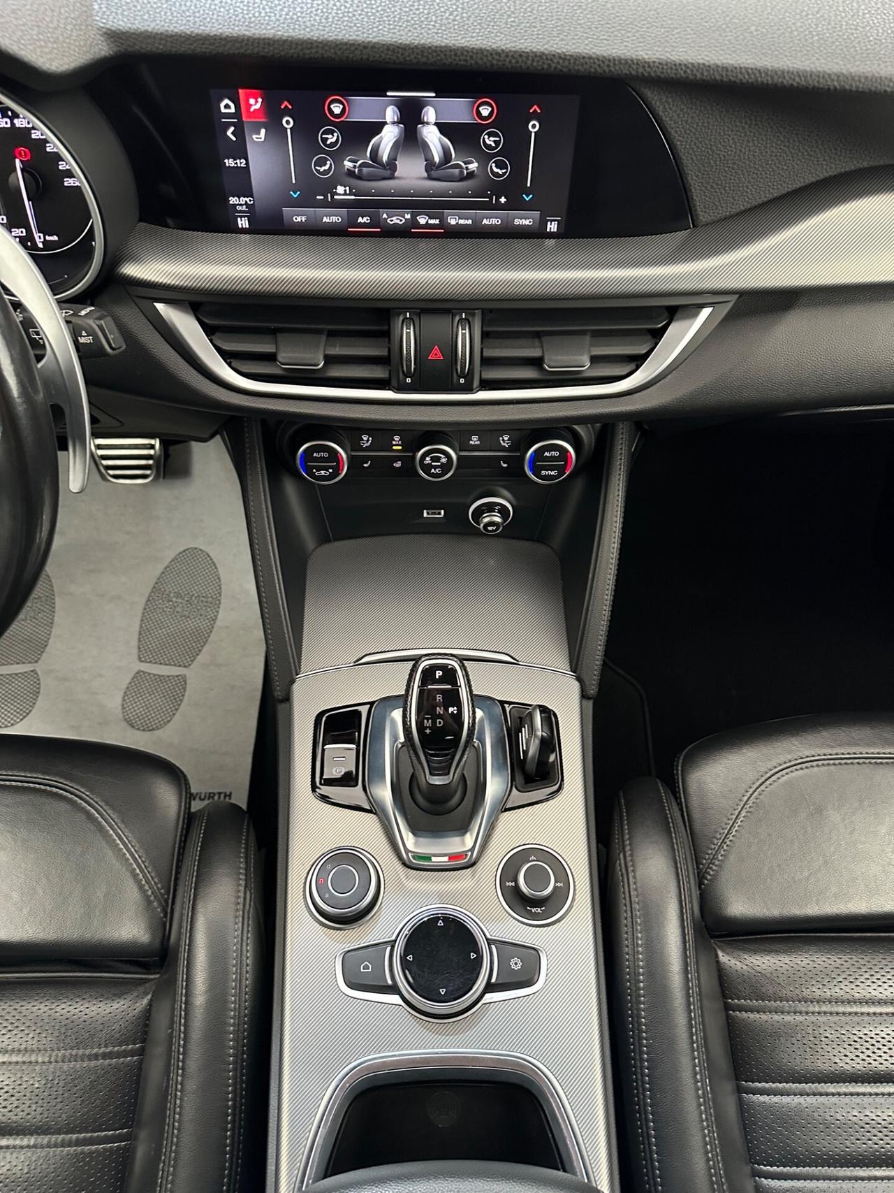 ALFA ROMEO STELVIO VELOCE Q4 NERO VULCANO