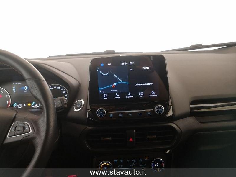 Ford EcoSport 1.0 EcoBoost 100 CV ST-Line