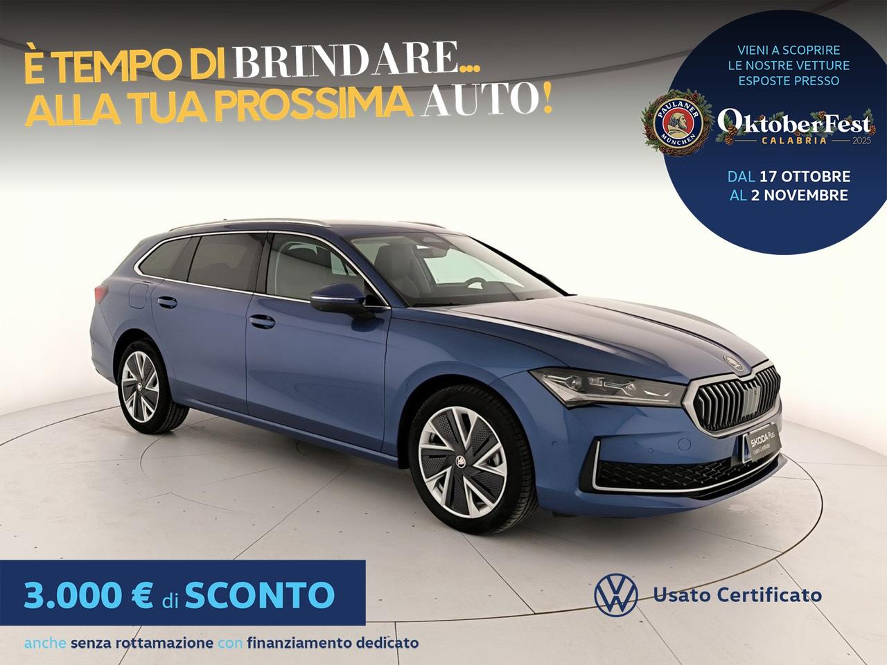 Skoda Superb wagon 2.0 tdi style 150cv dsg