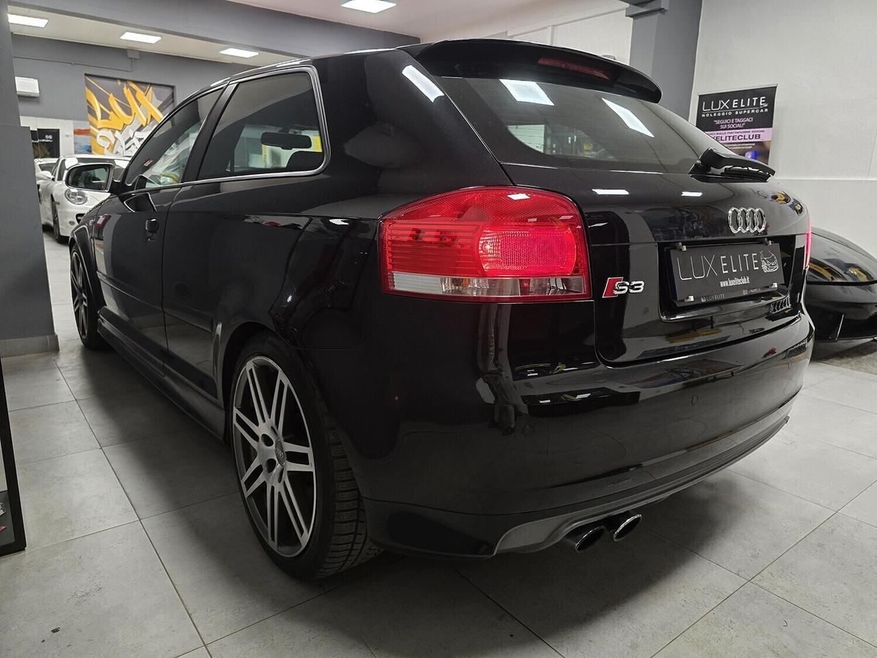 Audi A3 II 3P 2.0 tfsi QUATTRO 265cv FRIZIONE + VOLANO NUOVI €3500_GARANZIA 12 MESI _ FULL OPTIONAL_TETTO_AUDIO BOSE