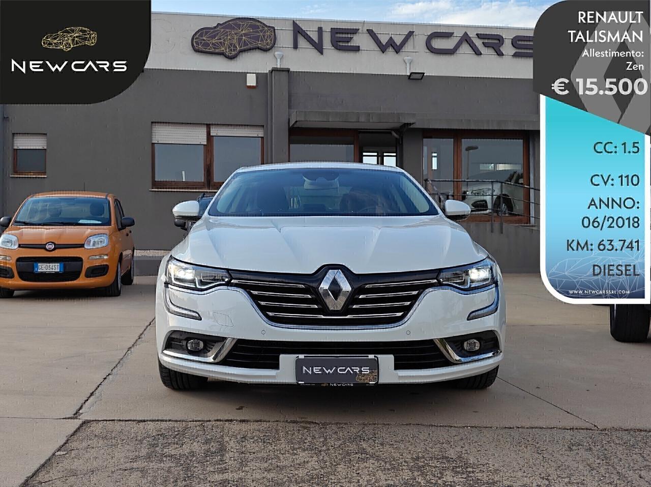 Renault Talisman dCi 8V 110 CV Zen
