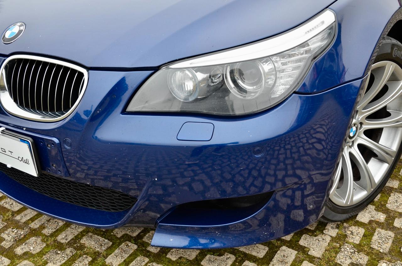 BMW M5 5.0 V10 TOURING 507cv, UFF ITALIANA, SERVICE BMW, INTERLAGOS BLAU, PERMUTE