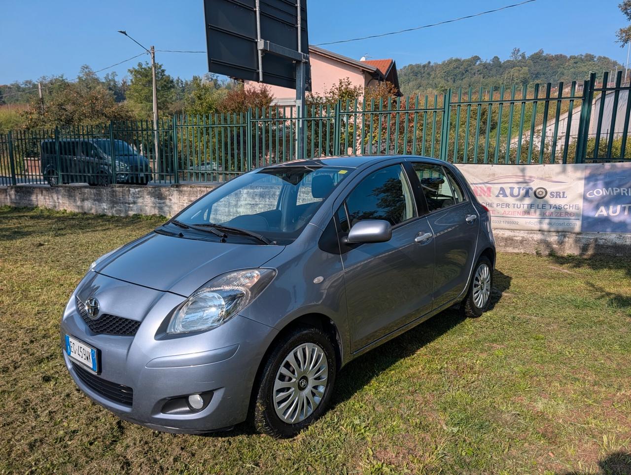 Toyota Yaris 1.0 5 porte Sol UNICO PROPRIETARIO TAGL. CERT.
