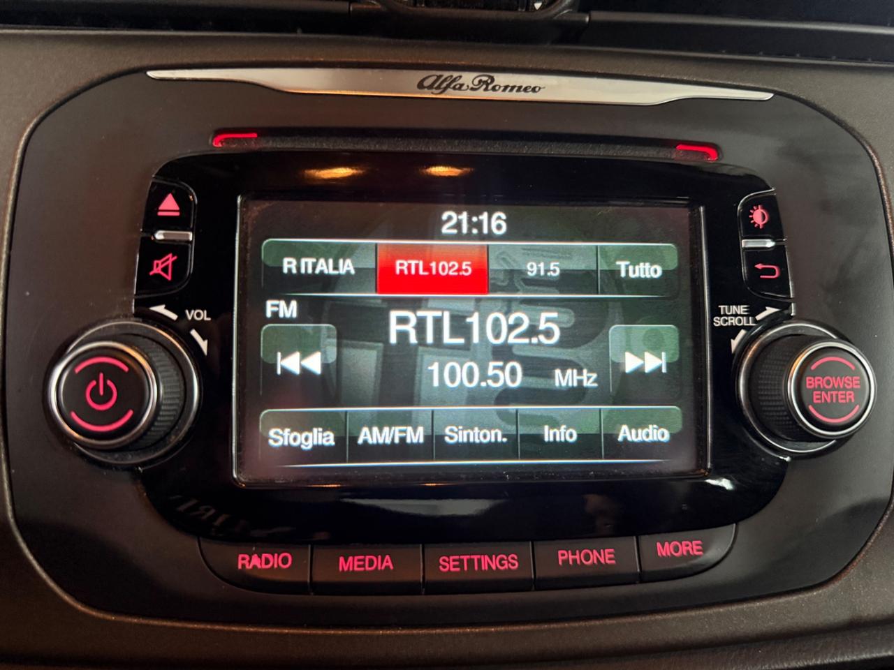 Alfa Romeo Giulietta 1.6 JTDm-2 105 CV Exclusive
