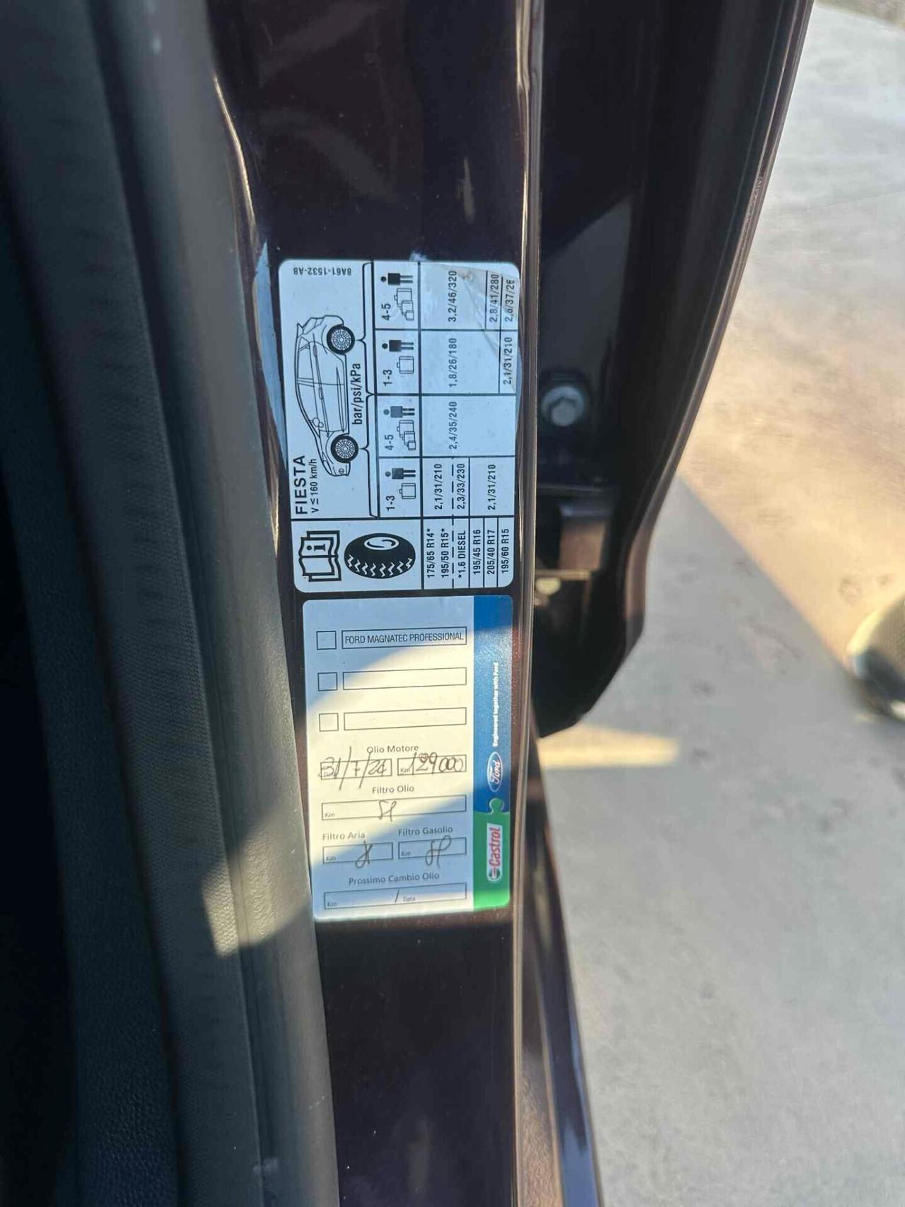 Ford Fiesta 1.4 TDCi 146000KM TAGLIANDATI 2010