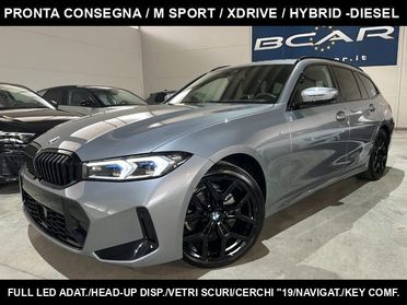 BMW 320 dA 48V xDrive Touring "19 Msport Pro Black/Nav.