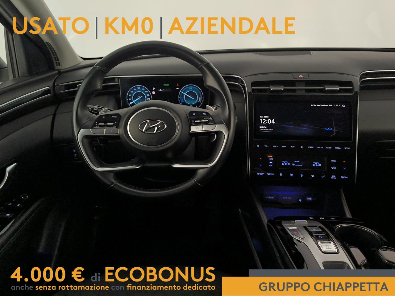 Hyundai Tucson 1.6 hev exellence 2wd auto