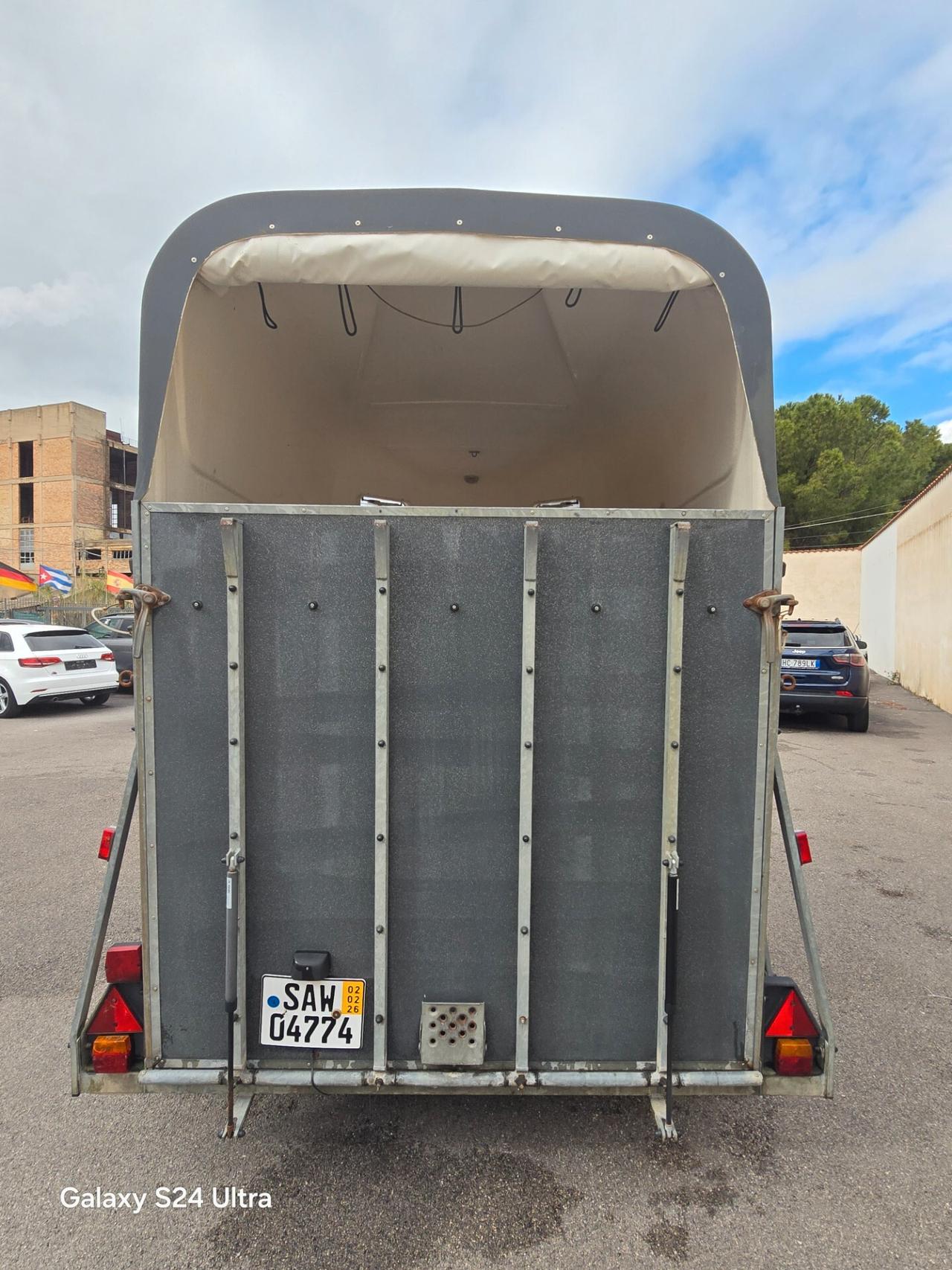 Damon Domino Trailer 2 posti cavalli