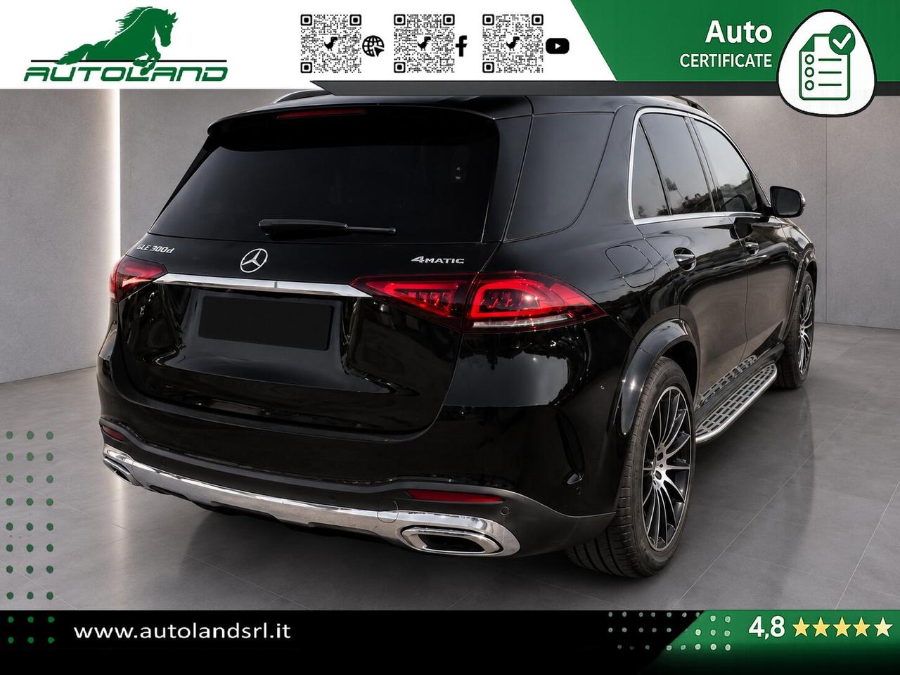 Mercedes-Benz GLE 300 d 4Matic PREMIUM UNIPRO IVA ESPOSTA