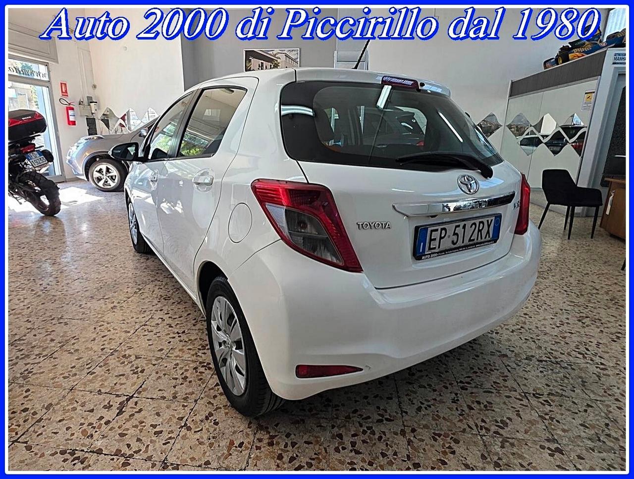 Toyota Yaris 1000 5/P km certificati Garanzia12Mesi