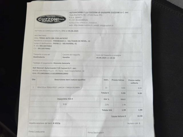 LANCIA Ypsilon 1.2 69 CV 5 PSOTI OK NEOP GPL FINO AL 07/2033