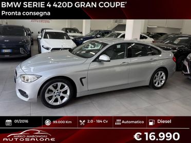 BMW SERIE 4 420d Coupé FINANZIABILE