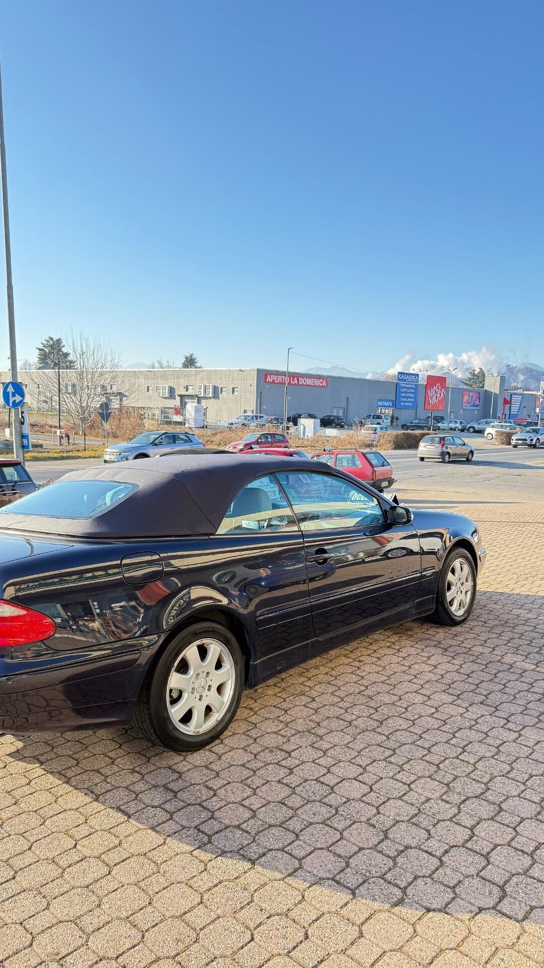 MERCEDES CLK 200 KOMPRESSOR CABRIO